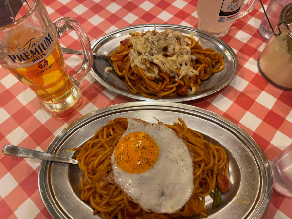 napolitan from pancho at hakata bus station, fukuoka