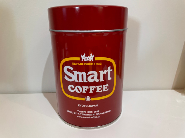 smart coffee tin